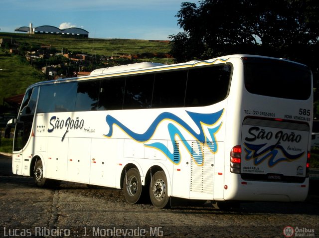 São João Turismo 585 na cidade de João Monlevade, Minas Gerais, Brasil, por Lucas  Ribeiro. ID da foto: 567747.