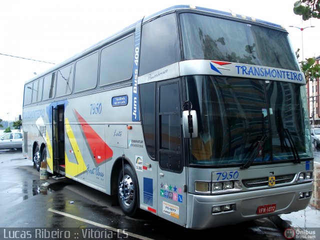 TransMonteiro 7950 na cidade de Vitória, Espírito Santo, Brasil, por Lucas  Ribeiro. Número da foto: #567724.
