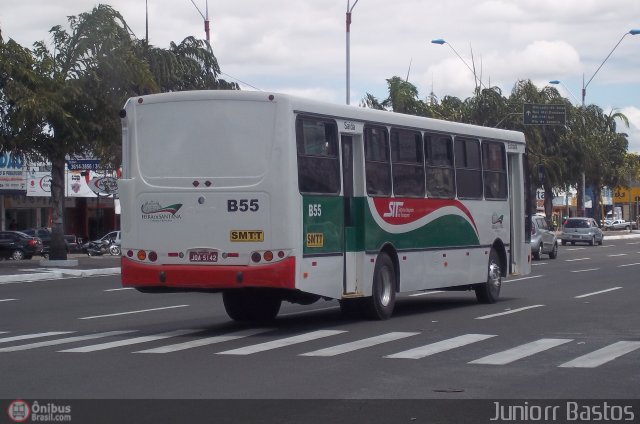 Viação Santíssimo > 18 de Setembro B55 na cidade de Feira de Santana, Bahia, Brasil, por Juniorr Bastos. Número da foto: #567075.