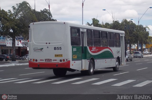 Viação Santíssimo > 18 de Setembro B55 na cidade de Feira de Santana, Bahia, Brasil, por Juniorr Bastos. ID da foto: 567075.