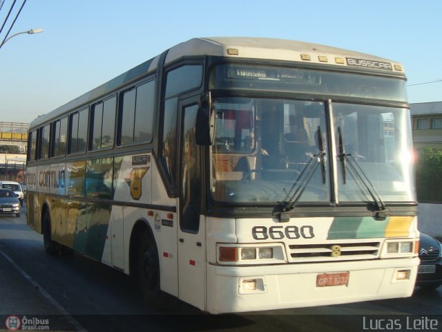 Empresa Gontijo de Transportes 8680 na cidade de Belo Horizonte, Minas Gerais, Brasil, por Lucas Leite. Número da foto: #567748.