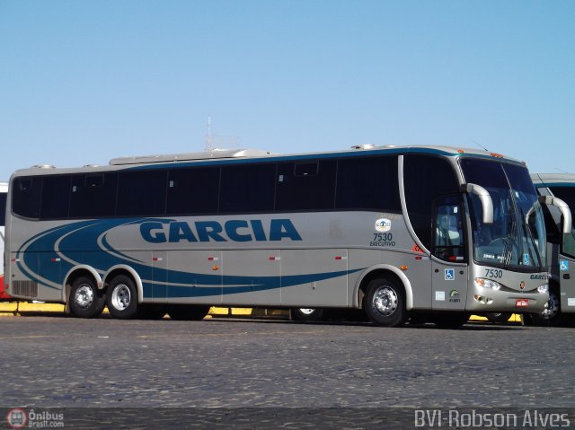 Viação Garcia 7530 na cidade de Londrina, Paraná, Brasil, por Robson Alves. Número da foto: #567889.