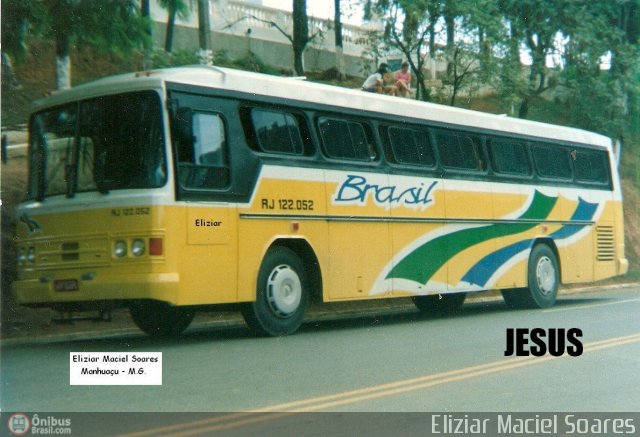 Brasil SA Transporte e Turismo RJ 122.052 na cidade de Manhuaçu, Minas Gerais, Brasil, por Eliziar Maciel Soares. Número da foto: #566924.