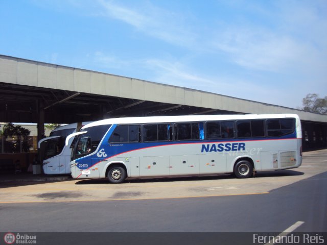 Viação Nasser 204115 na cidade de Ribeirão Preto, São Paulo, Brasil, por Fernando Reis. Número da foto: #568602.