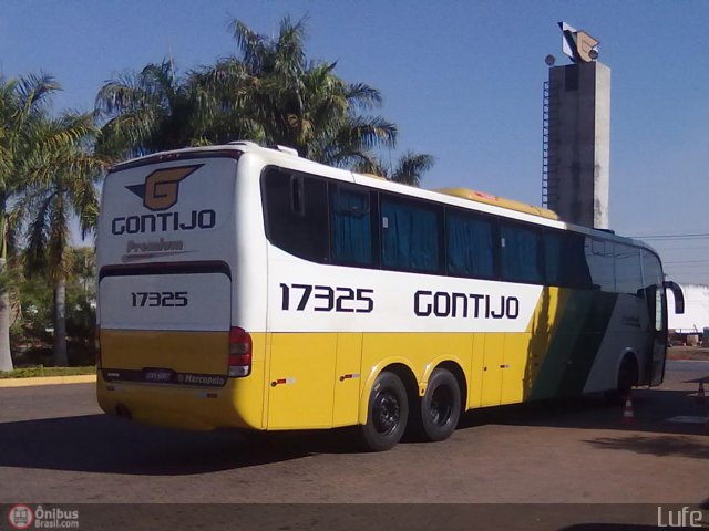 Empresa Gontijo de Transportes 17325 na cidade de Patos de Minas, Minas Gerais, Brasil, por Luis Fernando Alves. Número da foto: #569379.