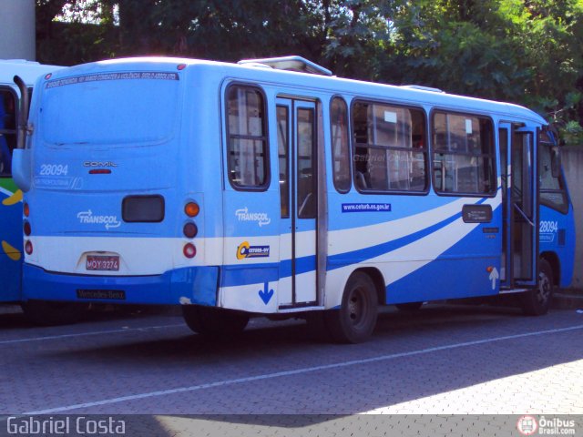 Metropolitana Transportes e Serviços 28094 na cidade de Vila Velha, Espírito Santo, Brasil, por Gabriel Costa. Número da foto: #568849.