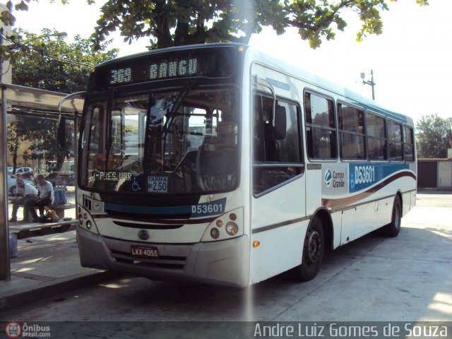 Transportes Campo Grande D53601 na cidade de Rio de Janeiro, Rio de Janeiro, Brasil, por André Luiz Gomes de Souza. Número da foto: #570621.