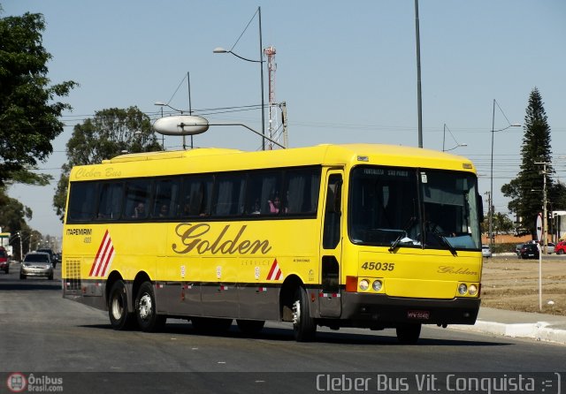 Viação Itapemirim 45035 na cidade de Vitória da Conquista, Bahia, Brasil, por Cleber Bus. Número da foto: #569926.