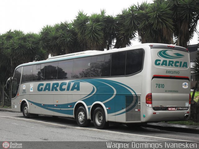 Viação Garcia 7810 na cidade de Curitiba, Paraná, Brasil, por Wagner Domingos Ivanesken. ID da foto: 570375.