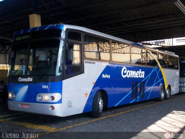 Viação Cometa 7653 na cidade de Campinas, São Paulo, Brasil, por Clébio Júnior. ID da foto: 569798.