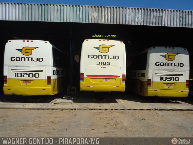 Empresa Gontijo de Transportes 3105 na cidade de Pirapora, Minas Gerais, Brasil, por Wagner Gontijo Várzea da Palma-mg. ID da foto: 570115.