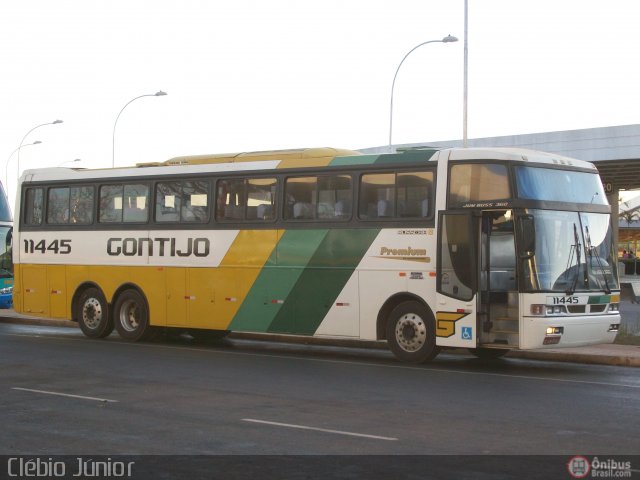 Empresa Gontijo de Transportes 11445 na cidade de Brasília, Distrito Federal, Brasil, por Clébio Júnior. ID da foto: 569682.