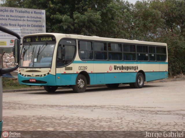 Auto Viação Urubupungá 00289 na cidade de Osasco, São Paulo, Brasil, por Jorge  Gabriel. Número da foto: #571590.
