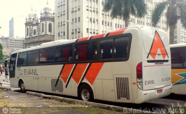 Evanil Transportes e Turismo RJ 132.055 na cidade de Rio de Janeiro, Rio de Janeiro, Brasil, por Rafael da Silva Xarão. ID da foto: 571369.