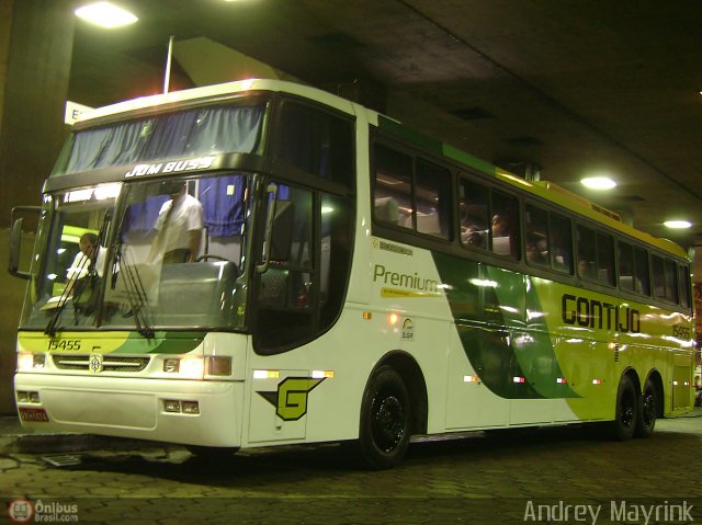 Empresa Gontijo de Transportes 15455 na cidade de Belo Horizonte, Minas Gerais, Brasil, por Andrey Gustavo. ID da foto: 572847.