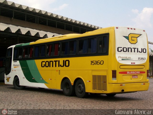 Empresa Gontijo de Transportes 15160 na cidade de Americana, São Paulo, Brasil, por Giovani Alencar. ID da foto: 572880.