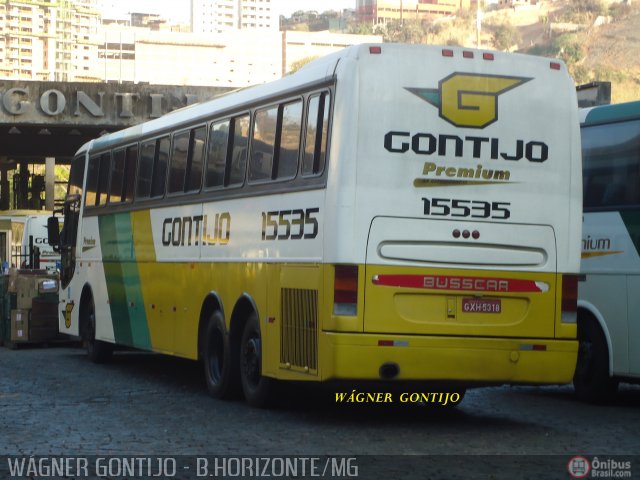Empresa Gontijo de Transportes 15535 na cidade de Belo Horizonte, Minas Gerais, Brasil, por Wagner Gontijo Várzea da Palma-mg. Número da foto: #572481.
