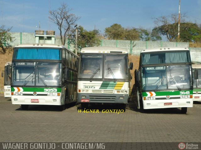 Empresa Gontijo de Transportes 3015 na cidade de Contagem, Minas Gerais, Brasil, por Wagner Gontijo Várzea da Palma-mg. ID da foto: 572516.