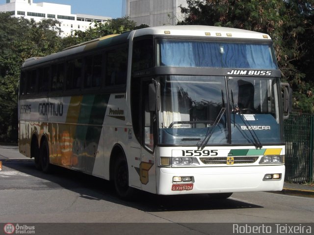 Empresa Gontijo de Transportes 15595 na cidade de São Paulo, São Paulo, Brasil, por Roberto Teixeira. ID da foto: 574031.