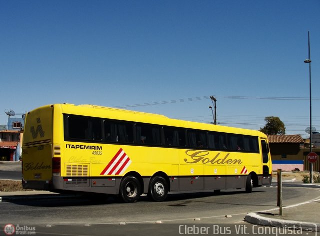 Viação Itapemirim 45035 na cidade de Vitória da Conquista, Bahia, Brasil, por Cleber Bus. Número da foto: #574139.