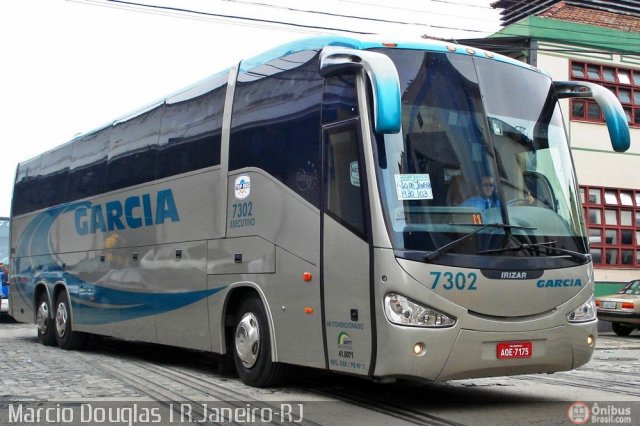 Viação Garcia 7302 na cidade de Rio de Janeiro, Rio de Janeiro, Brasil, por Márcio Douglas Ribeiro Venino. Número da foto: #573605.
