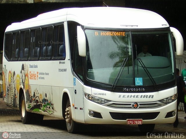 Empresa Irmãos Teixeira 7626 na cidade de Belo Horizonte, Minas Gerais, Brasil, por César Ônibus. Número da foto: #573338.