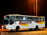 Saritur - Santa Rita Transporte Urbano e Rodoviário 15100 na cidade de Montes Claros, Minas Gerais, Brasil, por Sérgio A.  B.  Canuto. Número da foto: #:id.