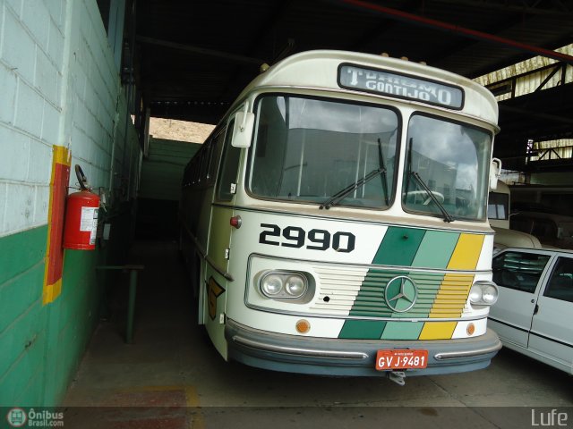 Empresa Gontijo de Transportes 2990 na cidade de Contagem, Minas Gerais, Brasil, por Luis Fernando Alves. ID da foto: 575504.