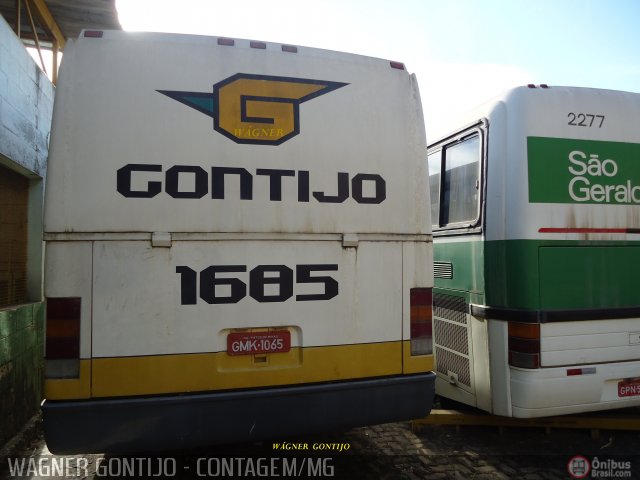 Empresa Gontijo de Transportes 1685 na cidade de Contagem, Minas Gerais, Brasil, por Wagner Gontijo Várzea da Palma-mg. ID da foto: 575240.