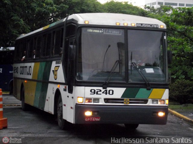 Empresa Gontijo de Transportes 9240 na cidade de São Paulo, São Paulo, Brasil, por Harllesson Santana Santos. ID da foto: 574537.