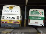Empresa Gontijo de Transportes 7405 na cidade de Contagem, Minas Gerais, Brasil, por Wagner Gontijo Várzea da Palma-mg. Número da foto: #575272.