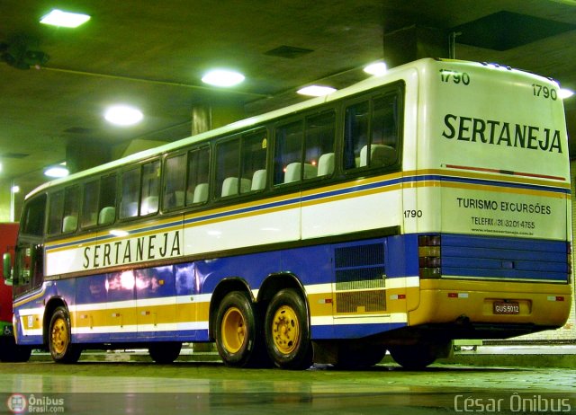 Viação Sertaneja 1790 na cidade de Belo Horizonte, Minas Gerais, Brasil, por César Ônibus. Número da foto: #576292.