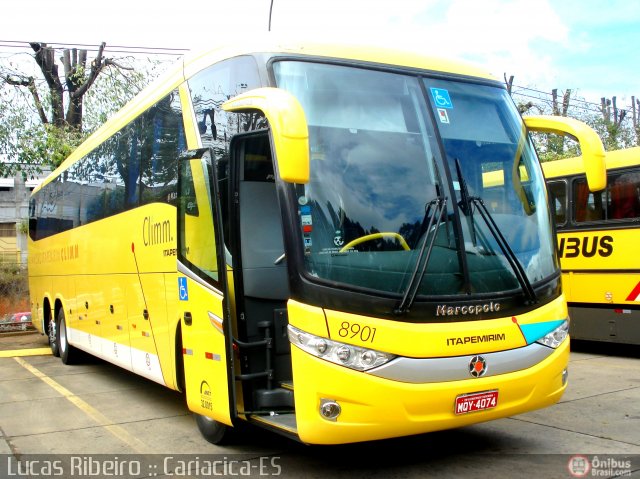 Viação Itapemirim 8901 na cidade de Cariacica, Espírito Santo, Brasil, por Lucas  Ribeiro. Número da foto: #577112.
