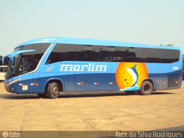 Expresso Marlim 2301 na cidade de Ariquemes, Rondônia, Brasil, por Alex da Silva Rodrigues. Número da foto: #577051.