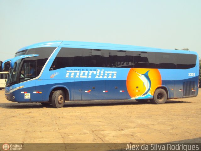 Expresso Marlim 2301 na cidade de Ariquemes, Rondônia, Brasil, por Alex da Silva Rodrigues. ID da foto: 577051.