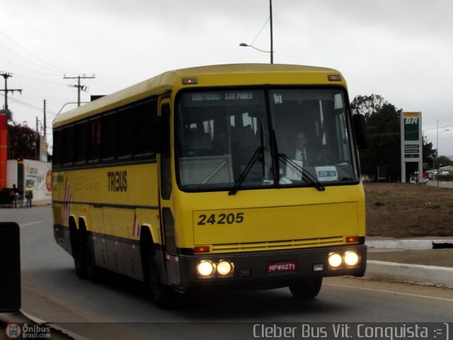 Viação Itapemirim 24205 na cidade de Vitória da Conquista, Bahia, Brasil, por Cleber Bus. ID da foto: 576364.