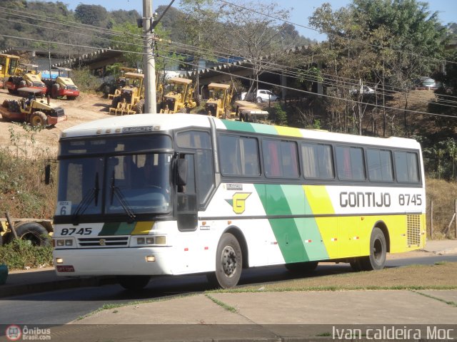 Empresa Gontijo de Transportes 8745 na cidade de Belo Horizonte, Minas Gerais, Brasil, por Ivan Caldeira Moc. ID da foto: 577542.