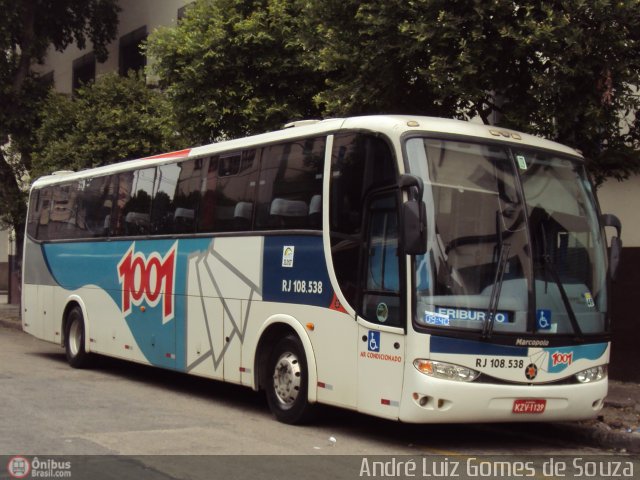 Auto Viação 1001 RJ 108.538 na cidade de Rio de Janeiro, Rio de Janeiro, Brasil, por André Luiz Gomes de Souza. ID da foto: 578535.