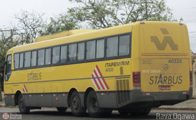 Viação Itapemirim 40333 na cidade de Vitória da Conquista, Bahia, Brasil, por Rava Ogawa. ID da foto: 578315.