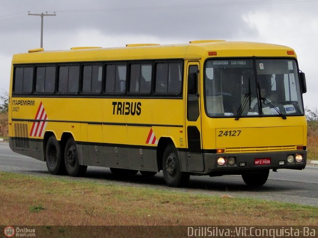 Viação Itapemirim 24127 na cidade de Vitória da Conquista, Bahia, Brasil, por Drill Silva. ID da foto: 577670.