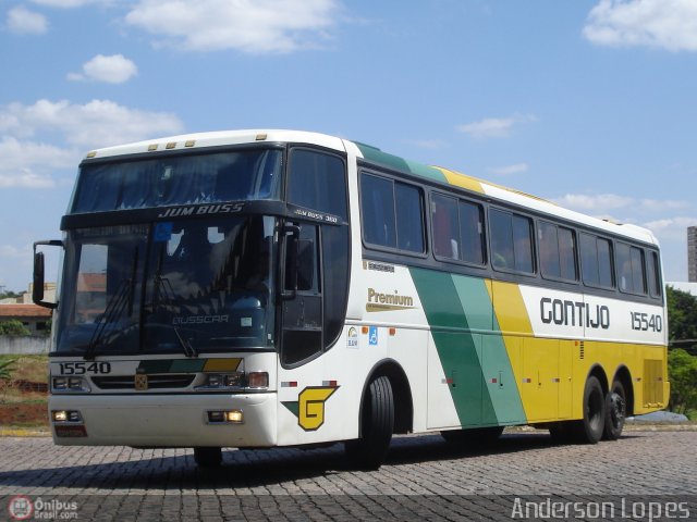 Empresa Gontijo de Transportes 15540 na cidade de Americana, São Paulo, Brasil, por Anderson Lopes. ID da foto: 577703.