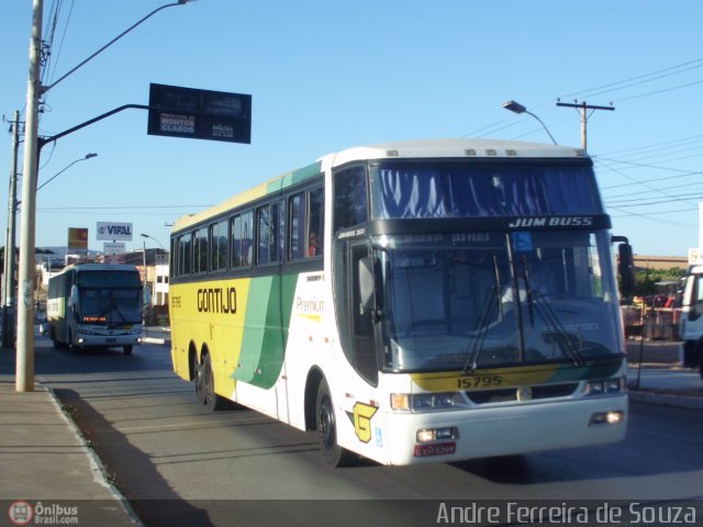 Empresa Gontijo de Transportes 15795 na cidade de Montes Claros, Minas Gerais, Brasil, por Andre Ferreira de Souza. ID da foto: 577706.