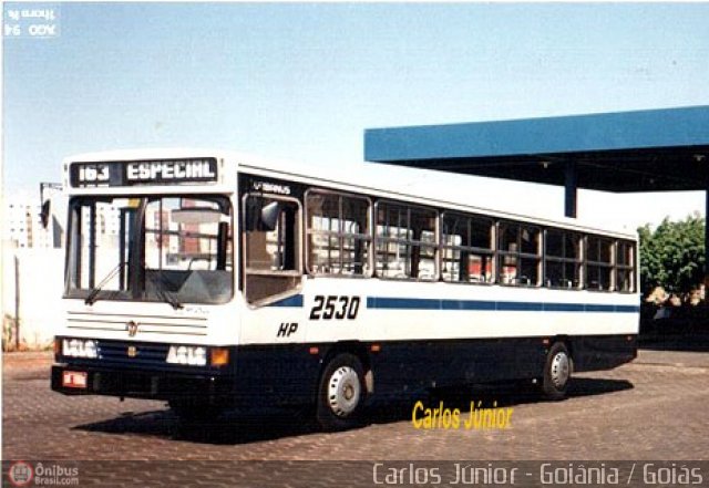 HP Transportes Coletivos 2530 na cidade de Goiânia, Goiás, Brasil, por Carlos Júnior. ID da foto: 579105.