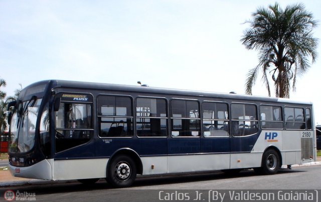 HP Transportes Coletivos 2180 na cidade de Goiânia, Goiás, Brasil, por Carlos Júnior. Número da foto: #580316.
