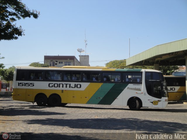 Empresa Gontijo de Transportes 15155 na cidade de Curvelo, Minas Gerais, Brasil, por Ivan Caldeira Moc. ID da foto: 580643.