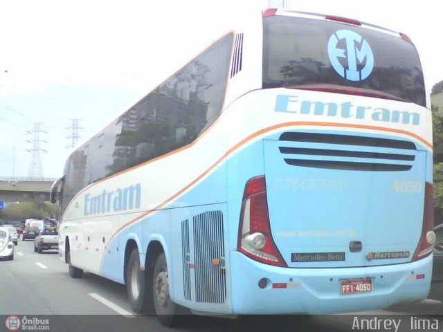 Emtram 4050 na cidade de São Paulo, São Paulo, Brasil, por Andrey  Lima. Número da foto: #580219.