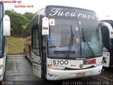 Tucuruvi Transportes e Turismo 5700 na cidade de Aparecida, São Paulo, Brasil, por Luiz Krolman. Número da foto: #580156.
