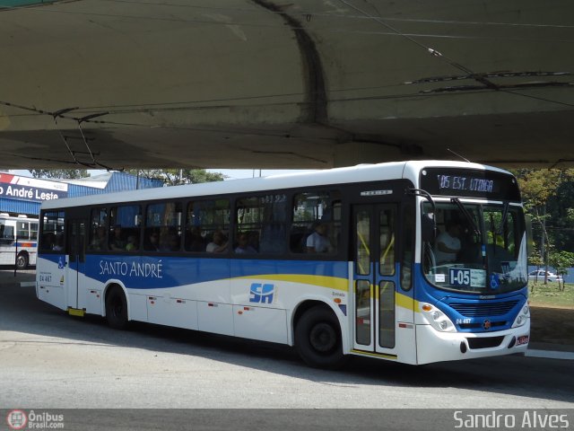ETURSA - Emp. de Transp. Urbano e Rodoviário de Santo André 04 467 na cidade de Santo André, São Paulo, Brasil, por Sandro Alves. Número da foto: #581652.