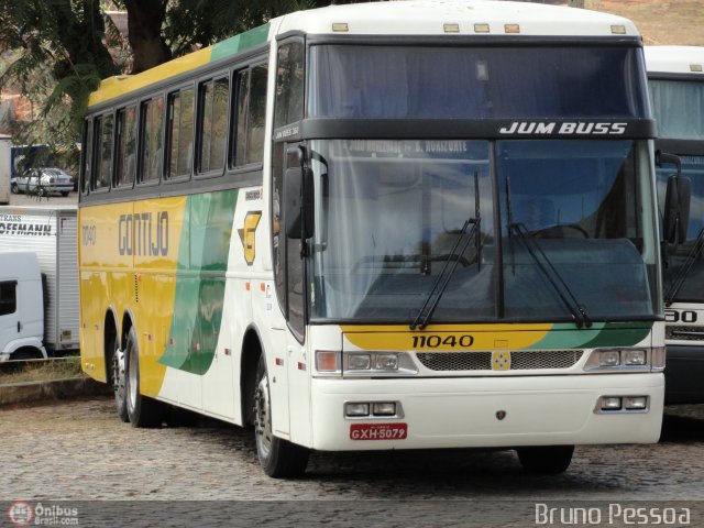 Empresa Gontijo de Transportes 11040 na cidade de João Monlevade, Minas Gerais, Brasil, por Bruno Pessoa e Pessoa. ID da foto: 582121.