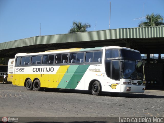 Empresa Gontijo de Transportes 15155 na cidade de Curvelo, Minas Gerais, Brasil, por Ivan Caldeira Moc. Número da foto: #582224.